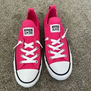 Converse All Star Hot Pink Low Tops
